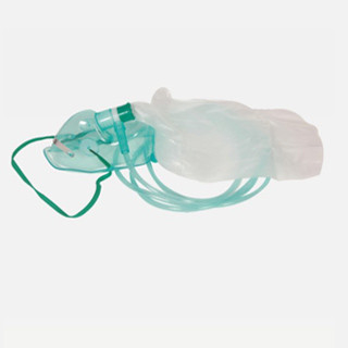 الصين قناع الأكسجين الأبيض / الأخضر PVC S ، M ، L ، XL أجهزة التنفس الطبية قناع الأكسجين مع حقيبة خزان WL1002 المزود