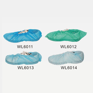 الصين الغلاف غير المنسوج الأزرق، الأخضر غطاء الأحذية CPE للمستشفى، البناء WL6011 WL6012 WL6013 WL6014 المزود