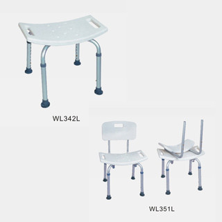 الصين كرسي الاستحمام القابل للثني والذي يمكن ضبط ارتفاعه أدوات جراحية طبية WL342L، WL351L المزود