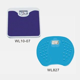الصين دقة عالية 125 كجم / 275 رطلا الزجاج الإلكتروني الرقمي ABS الحمام المقياس CE ، ISO WL10-07 ، WL827 المزود
