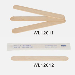 الصين ضغط لسان خشب البِرتش مع حافة مستديرة ، سطح ناعم للبالغين ، للأطفال WL12011 &amp; WL12012 المزود